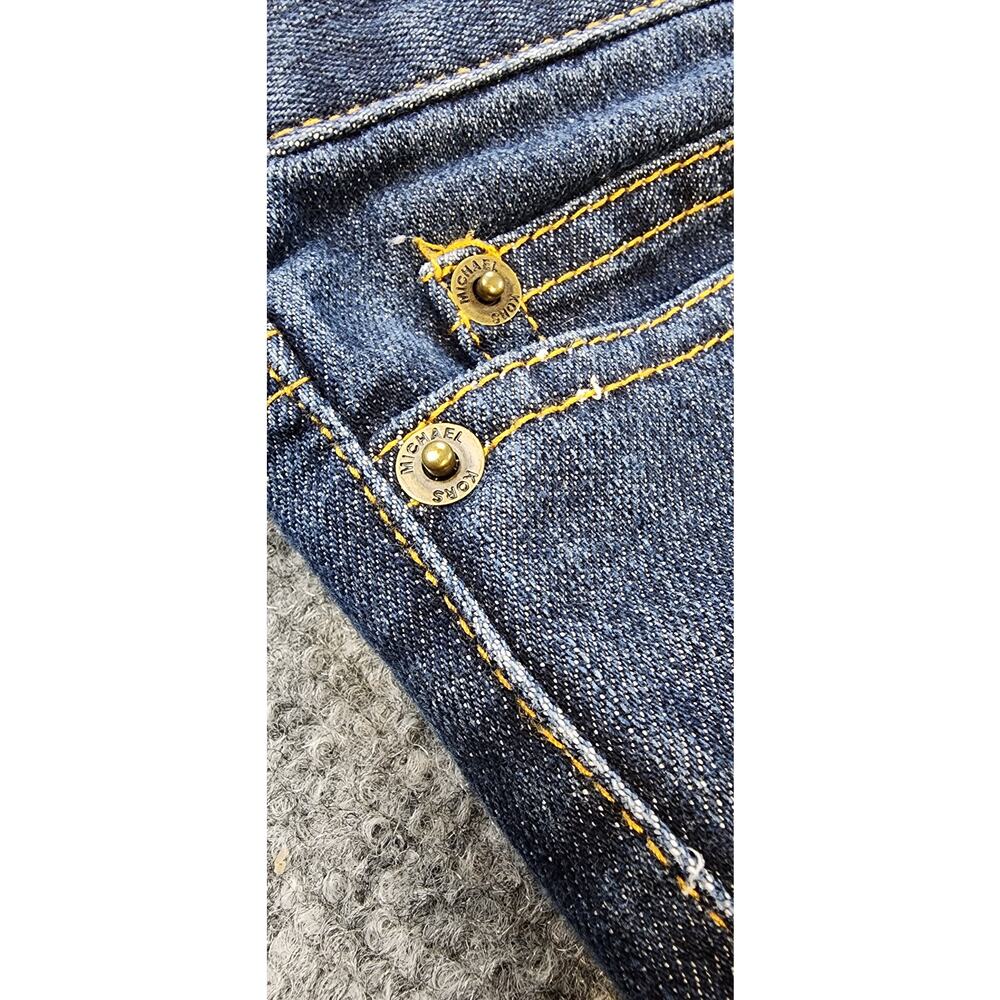 Michael Kors Jeans Womens 4 Blue Bootcut Stretch Flare Classic Casual Dark Denim - Picture 12 of 16